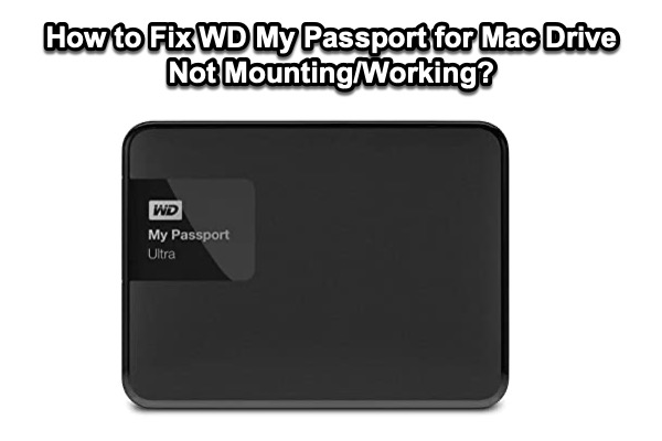 best way to format my passport for mac